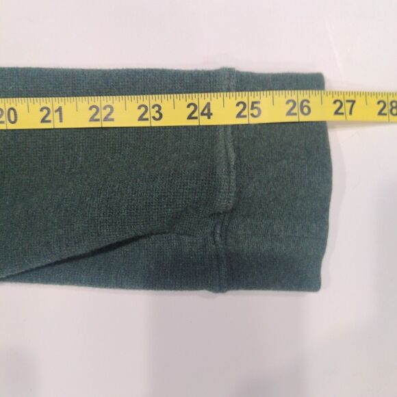 Duluth Mens Trim Fit Waffle 1/4 Button Thermal Mock Neck Henley Size XLT Green - Picture 10 of 10